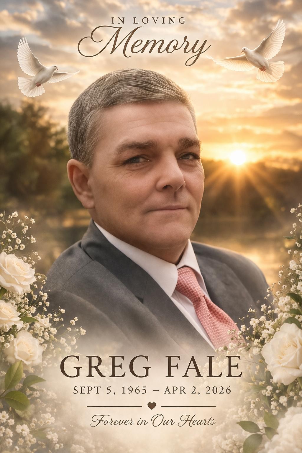 Greg A Fale, 60